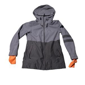 Dakine Women’s Insulated Hooded Jacket – S– Purple Two-Tone Ski Snowboard Coat